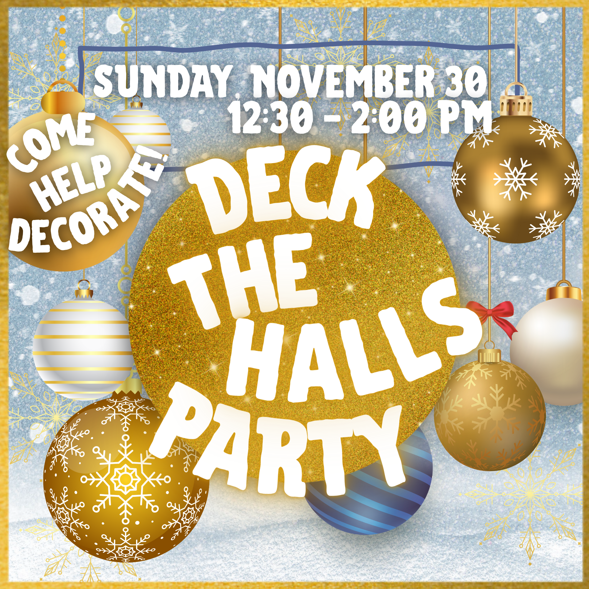 DECK THE HALLS PARTY